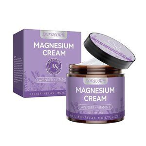 Doracome Magnesium Moisturizing Cream for Muscle Relief, Sleep Support & Stress